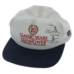 Payne Stewart Signed Eisenhower Golf Classic 10 Year Commemorative Hat JSA ALOA