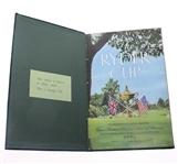 1953 Ryder Cup Ltd Ed Hard Bound Program #22/30 Purported to be Henry Cotton's