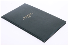1953 Ryder Cup Ltd Ed Hard Bound Program #22/30 Purported to be Henry Cotton's