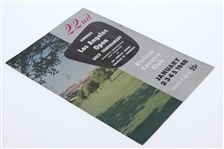 1948 Los Angeles Open at Riviera Program - Ben Hogan Winner