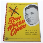 1950 Ben Hogan Open at Phoenix Country Club Program (Phoenix Open) - Jimmy Demaret Winner