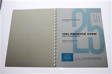 Jack Fleck Signed 1960 Phoenix Open 25th Anniversary Program JSA ALOA