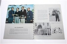 Jack Fleck Signed 1960 Phoenix Open 25th Anniversary Program JSA ALOA