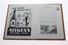 1939 Open Golf Championship St. Andrews Booklet