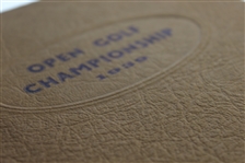 1939 Open Golf Championship St. Andrews Booklet
