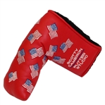 Scotty Cameron Ltd Ed 2002 Dancing American Flag Red Headcover