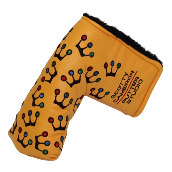 Scotty Cameron 2002 Mini Crown Yellow Headcover