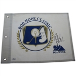 Phil Mickelson Signed Bob Hope Classic Flag JSA #Z05402
