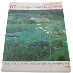 1967 US Open at Baltusrol Program - Nicklaus Win