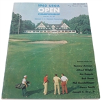 1962 US Open at Oakmont Country Club Program - Nicklaus Win