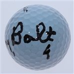 1958 US Open Champ Tommy Bolt Signed Titleist Golf Ball JSA ALOA