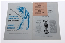 Arnold Palmer Signed 1962 Open Championship at Old Troon Program JSA ALOA