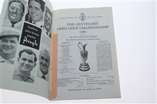 Kel Nagle Signed 1960 Open Championship at St. Andrews Program JSA ALOA