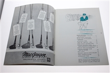 Frank Beard Signed 1963 Frank Sinatra Invitational Program JSA ALOA