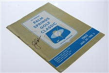 Jack Nicklaus Signed 1963 Palm Springs Golf Classic Program- 4th Career Win- JSA ALOA