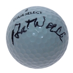 Art Wall Signed Tour Select Titanium Golf Ball JSA ALOA