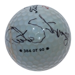 Curtis Strange Signed 1989 US Open at Oak Hill CC Logo Golf Ball JSA ALOA