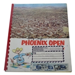 Billy Casper Signed 1957 Phoenix Open Program - Chick Evans Jr. Address Label JSA ALOA
