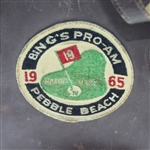 1965 Bing Crosby Pebble Beach Pro Am Leather Golf Bag
