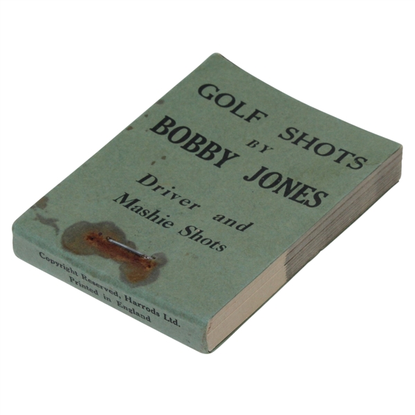 Golf Shots by Bobby Jones Flicker Book - Driver and Mashie Shots