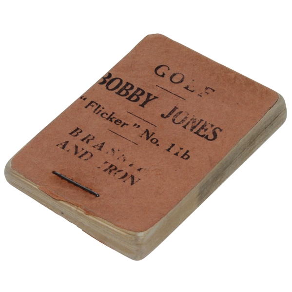 Golf Bobby Jones "Flicker" No.11b Book - Brassie and Iron