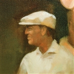 Ben Hogan Honoree, Mrs. Hogan's Personal Glenn Harrington Print - Used for 1999 Memorial Program - Framed