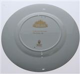 Augusta National Clubhouse Wedgwood Bone China Ltd Ed Plate #113 - Gifted to Bobby Jones' Son Robert Tyre III