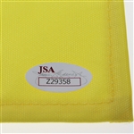Jordan Spieth Signed Undated Masters Embroidered Golf Flag Full JSA #Z29358