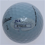 Rickie Fowler Signed Titleist Practice Golf Ball JSA #P76616