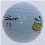 Justin Thomas Signed Masters Logo Golf Ball JSA ALOA