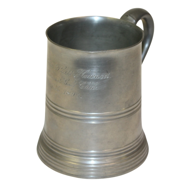 1897 Somerset Golf Club Pewter Tankard - Arthur Platt Howard - July - Roth Collection