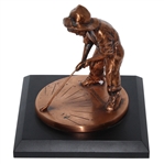 Balfour Putter Boy Bronze Sundial Statue