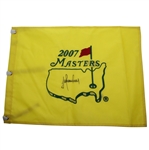 2007 Masters Embroidered Flag Signed by Trevor Immelman JSA ALOA