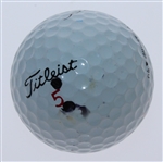 Sergio Garcia Signed Golf Ball - Match Used In 1st Career Victory JSA ALOA