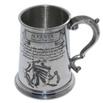 Augusta National Golf Club Pewter Golf Tankard - Made in England