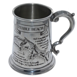 Pebble Beach Pewter Golf Tankard - Made in England