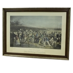 The Golfers - A Grand Match St. Andrews - Framed - Roth Collection