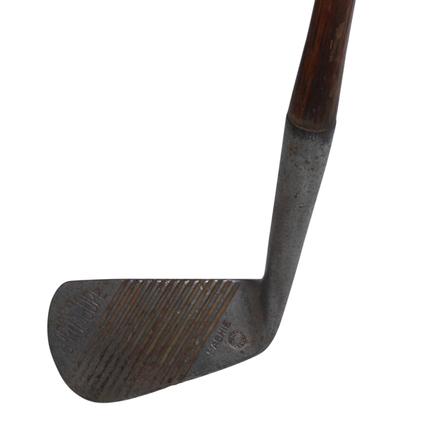 Gyroscope Mashie with Angle Striped Face - B. Heatly HC - Roth Collection