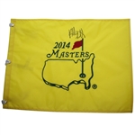 Bubba Watson Signed 2014 Masters Embroidered Flag JSA ALOA