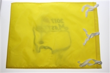 Sergio Garcia Signed 2017 Masters Embroidered Flag JSA ALOA