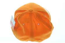 Rickie Fowler Signed Orange with White PUMA Hat JSA #P76639