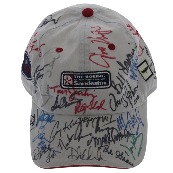 Multi-Signed 2006 Boeing Senior Hat - Watson, Player, Stadler, & Others JSA ALOA