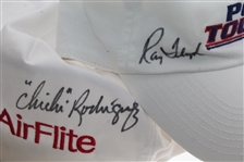 Three Signed Hats - Ray Floyd, ChiChi, and Multi-Signed Bob Hope Classic JSA ALOA