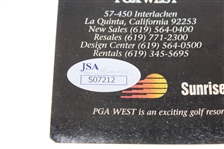 Payne Stewart Signed November 1992 Golf News Magazine JSA #S07212