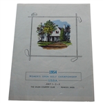 Babe Zaharias 1954 Womens US Open at Salem CC Scoresheet - Attested