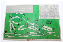Babe Zaharias' 1954 Women's US Open at Salem CC Scoresheet - Attested