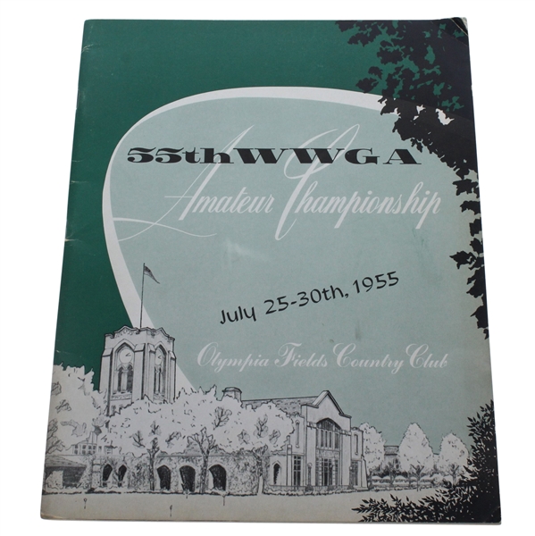 1955 Womens Western Amateur Championship Program