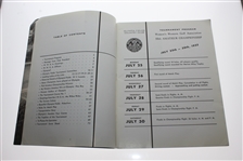 1955 Women's Western Amateur Championship Program