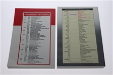 Mark O'Meara & Hale Irwin Signed Tour Guides - 1999 PGA & 1998 Senior JSA ALOA