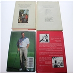 Four Signed Golf Books - Snead, Nichols, Jacobsen, & Littler JSA ALOA